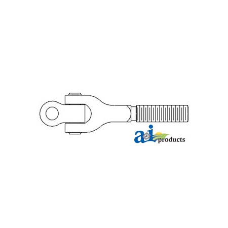 A & I Products Center Link End 15" x4.5" x2" A-RE44561